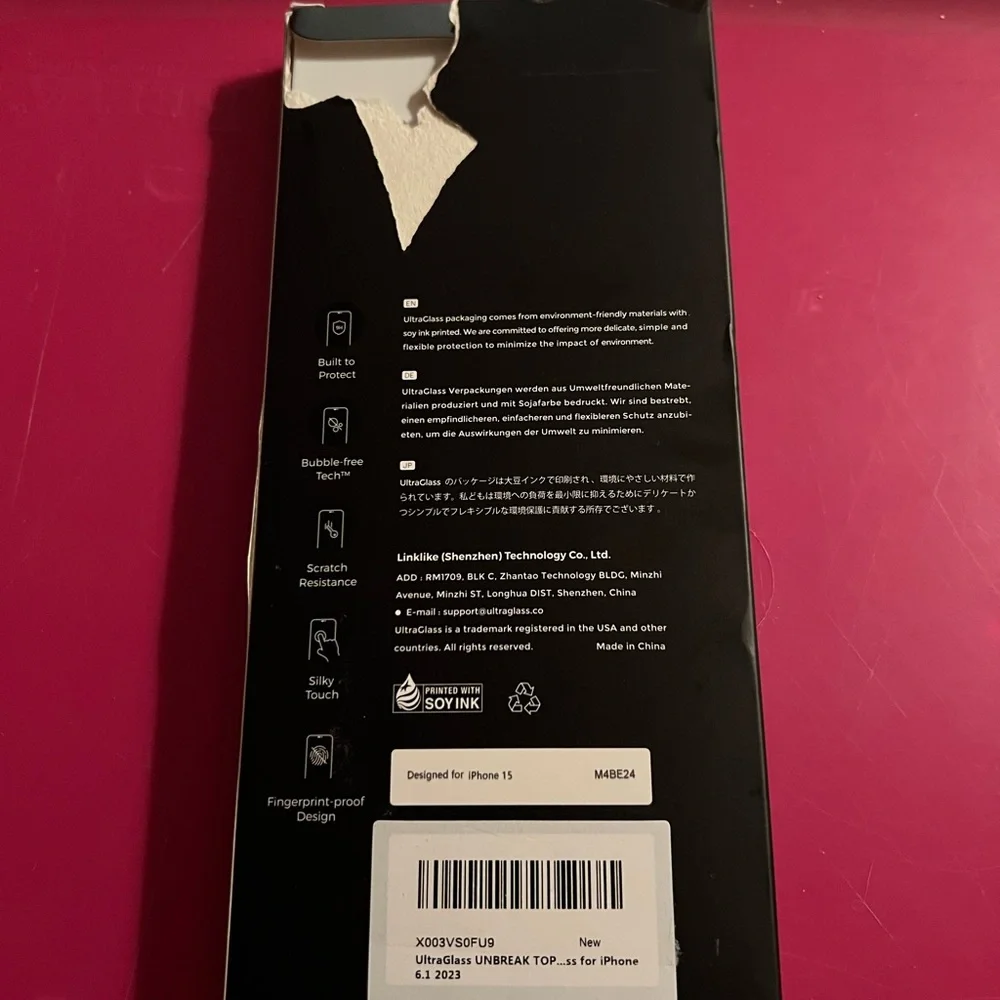 Ultra glass Glass Screen Protector For IPhone 15